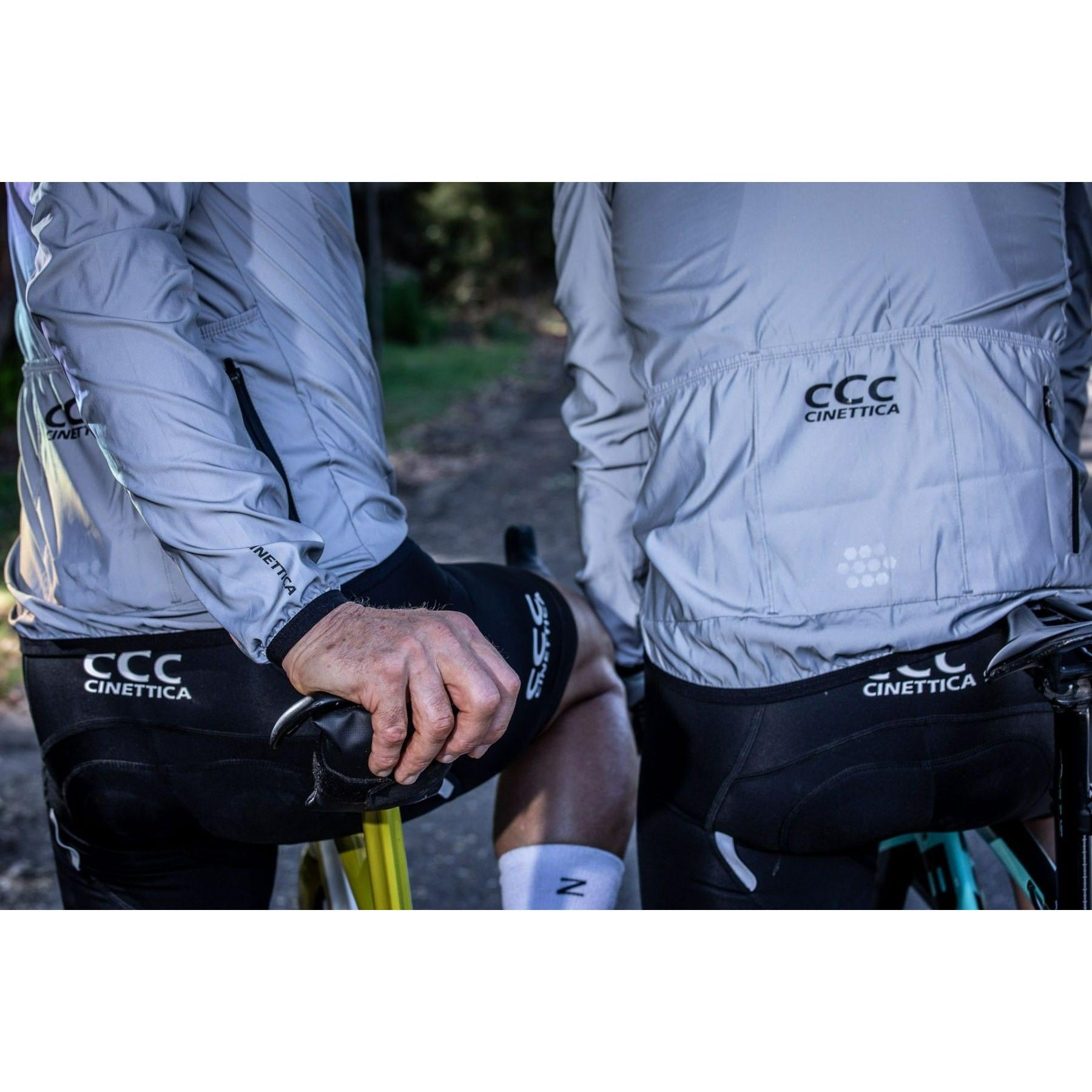 Cinettica Hi Viz D4 Reflect Jacket Reflective Grey