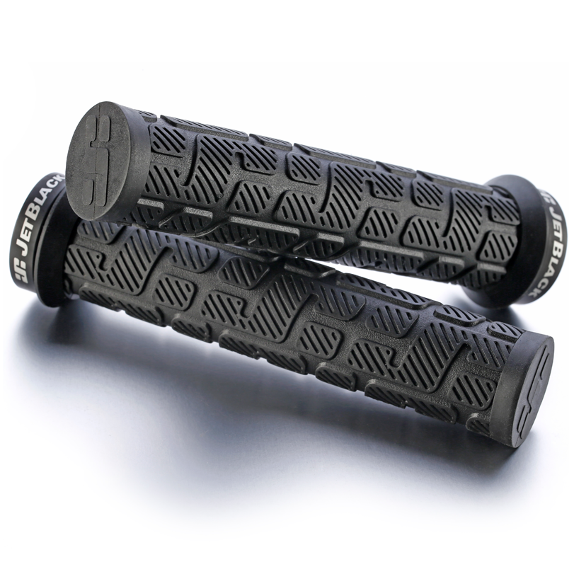 JetBlack Rip LockOn Grips Black/Black