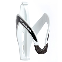JetBlack Lightweight Bottle Cage White/Black