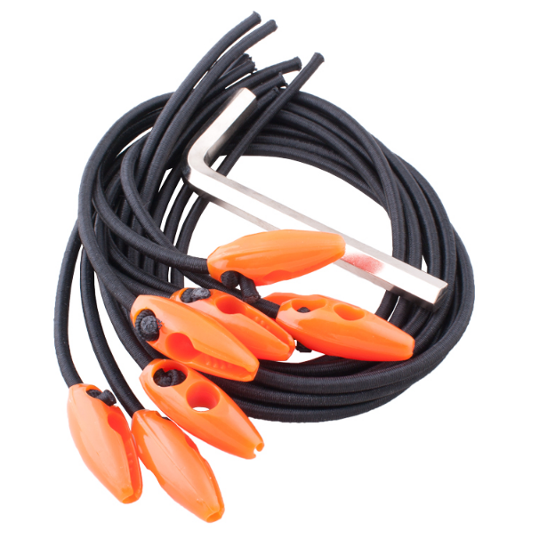 JetBlack Bungee Pack for JetBlack 4 Bike JetRack (8 Pack)