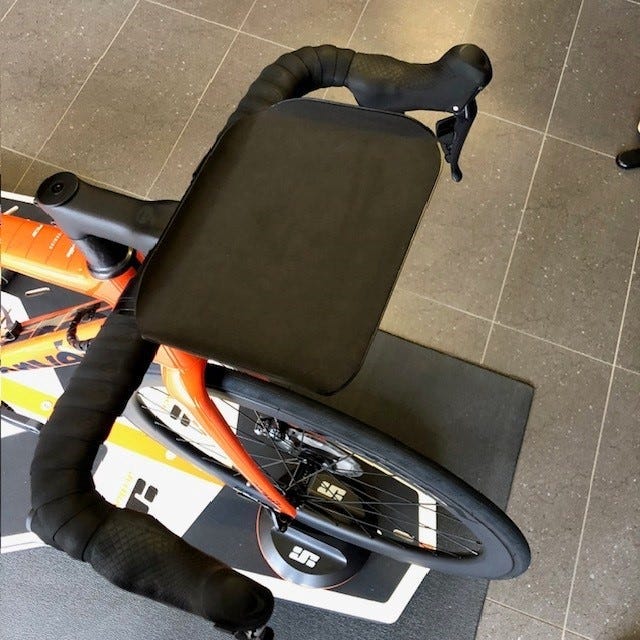 JetBlack Trainer Tray w/ Garmin & Wahoo Bracket