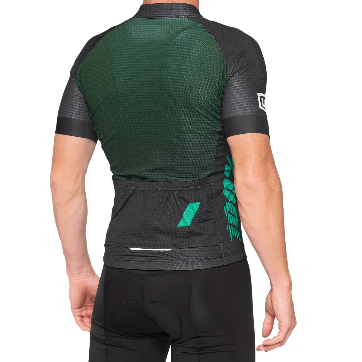 100% Exceeda Mountain Bike Jersey Teal/Black