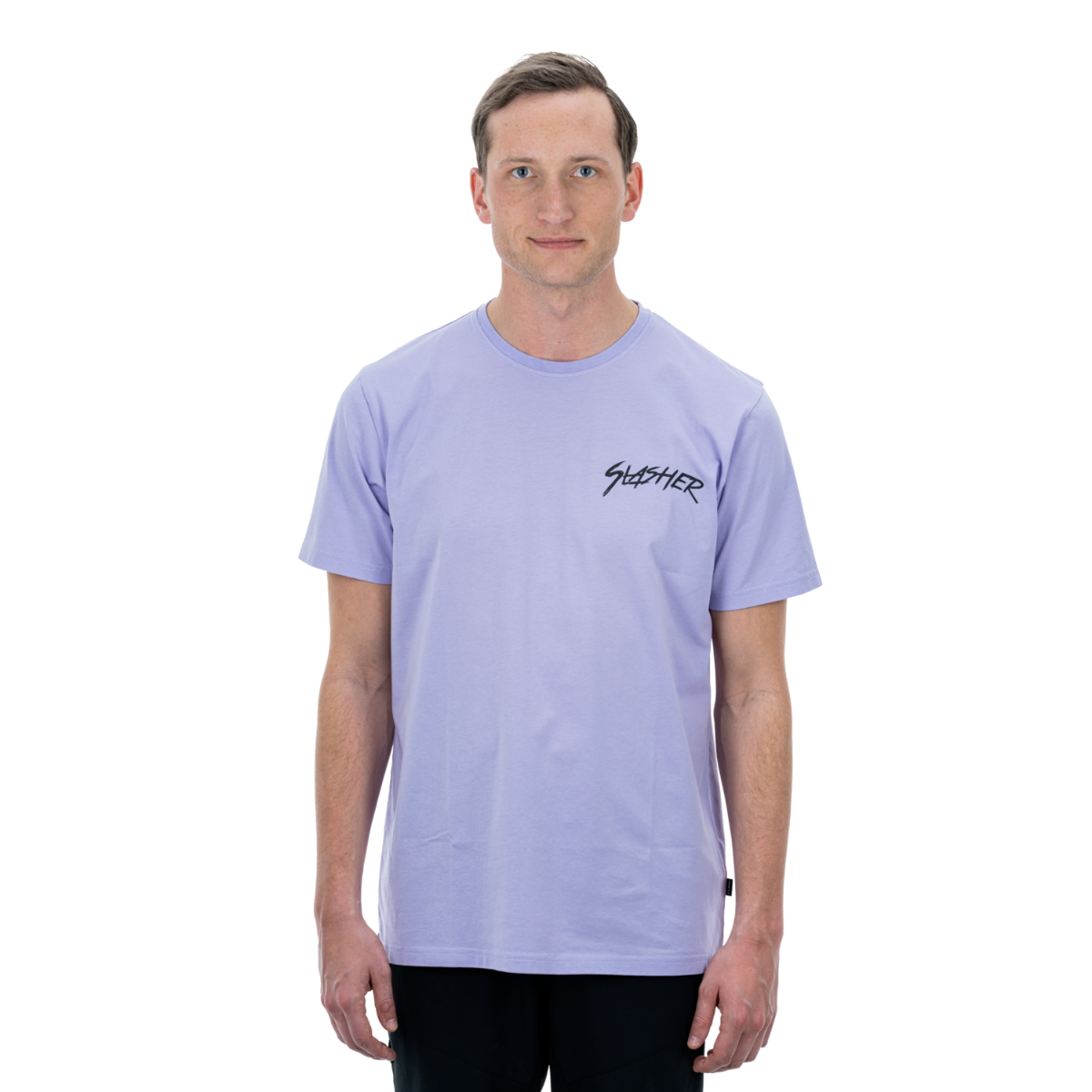 Cube Slasher Organic T-Shirt Violet