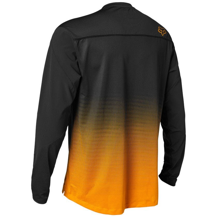 FOX Flexair Long Sleeve Jersey Black/Gold