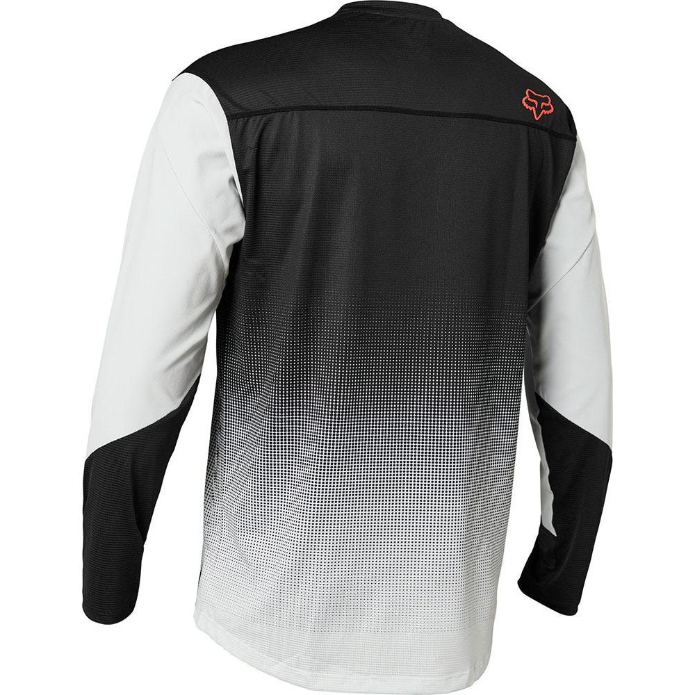 FOX Flexair Lunar Long Sleeve Jersey Light Grey