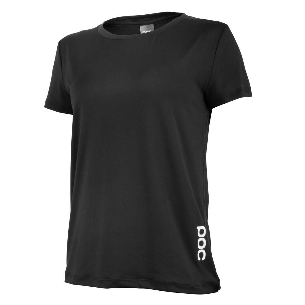 POC Resistance Enduro Women's Short Sleeve Jersey Light Black