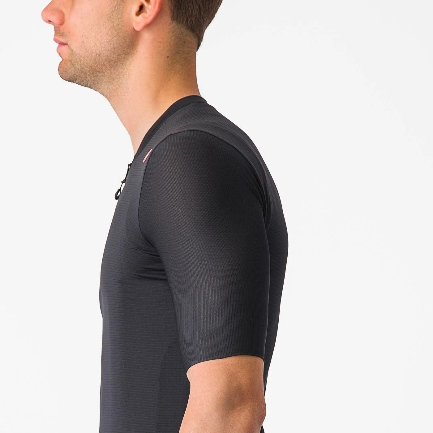 Castelli Espresso Short Sleeve Jersey Light Black/Dark Gray