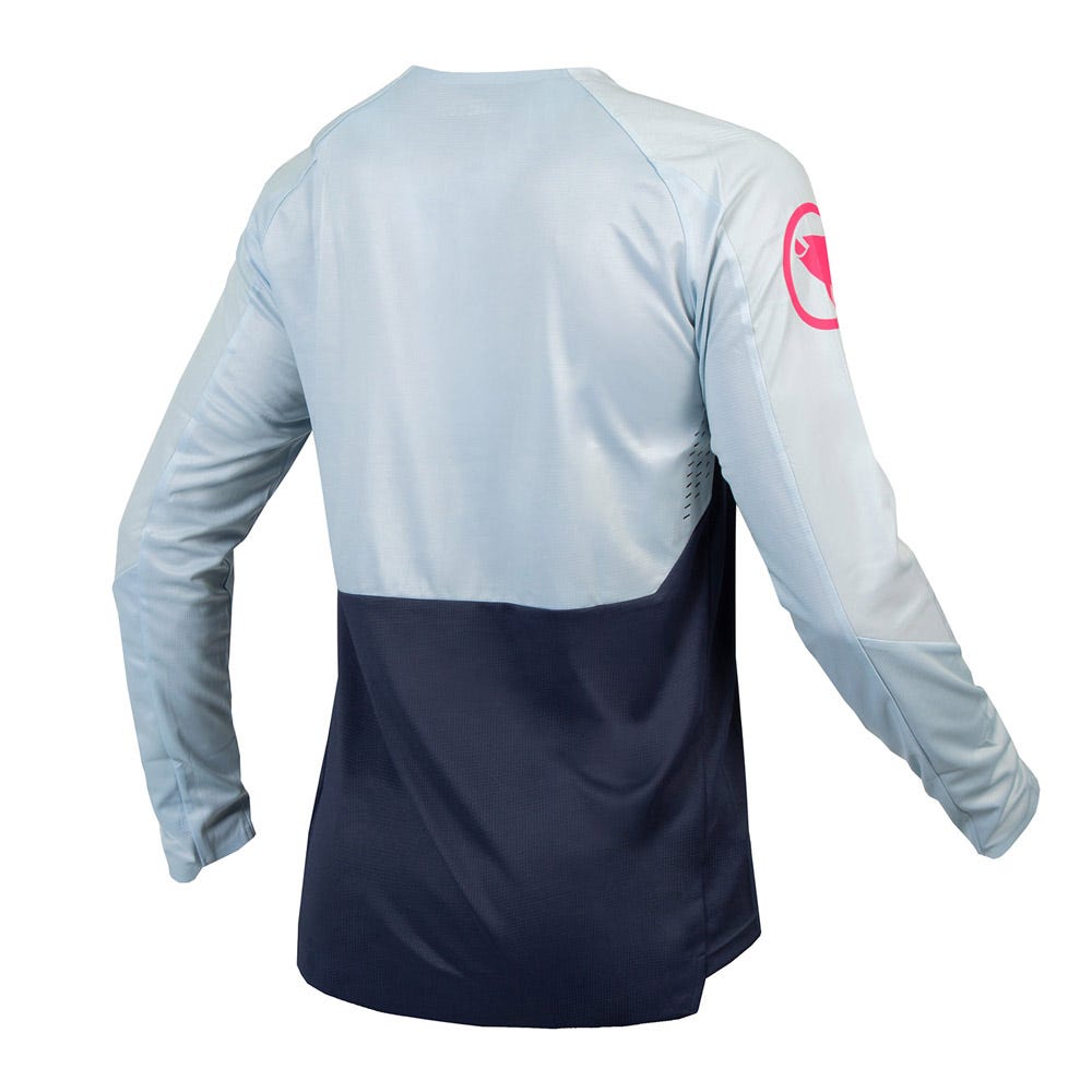 Endura MT500 Burner Long Sleeve MTB Jersey Ink Blue
