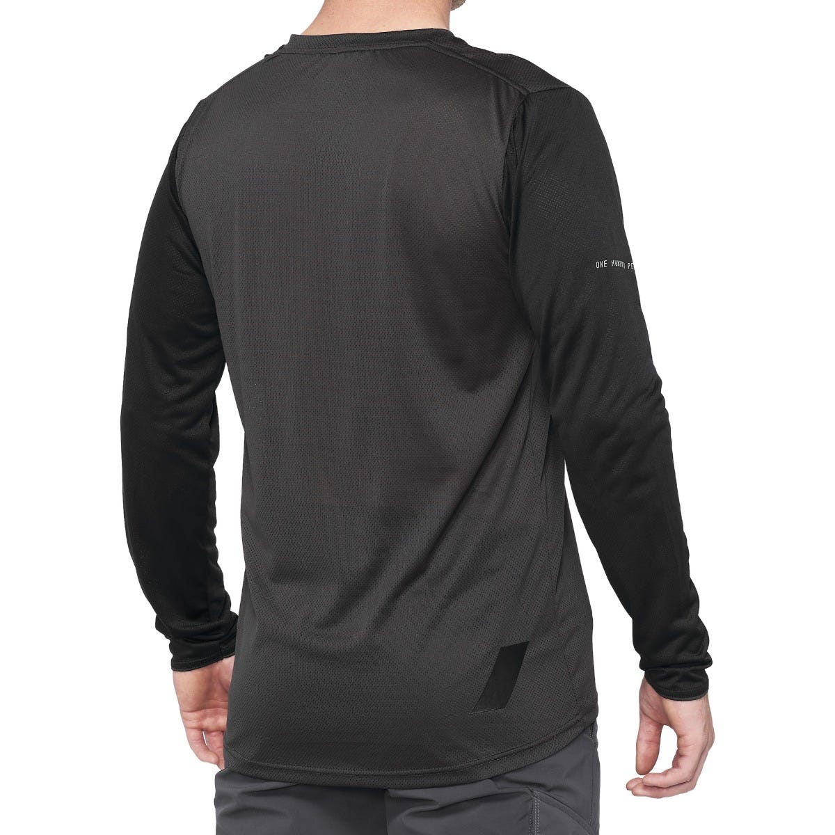 100% Ridecamp Long Sleeve Jersey Black
