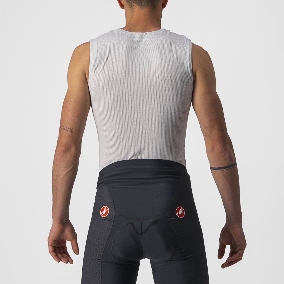 Castelli Active Cooling Sleeveless Undershirt Silver/Grey