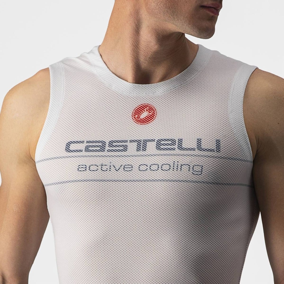 Castelli Active Cooling Sleeveless Undershirt Silver/Grey