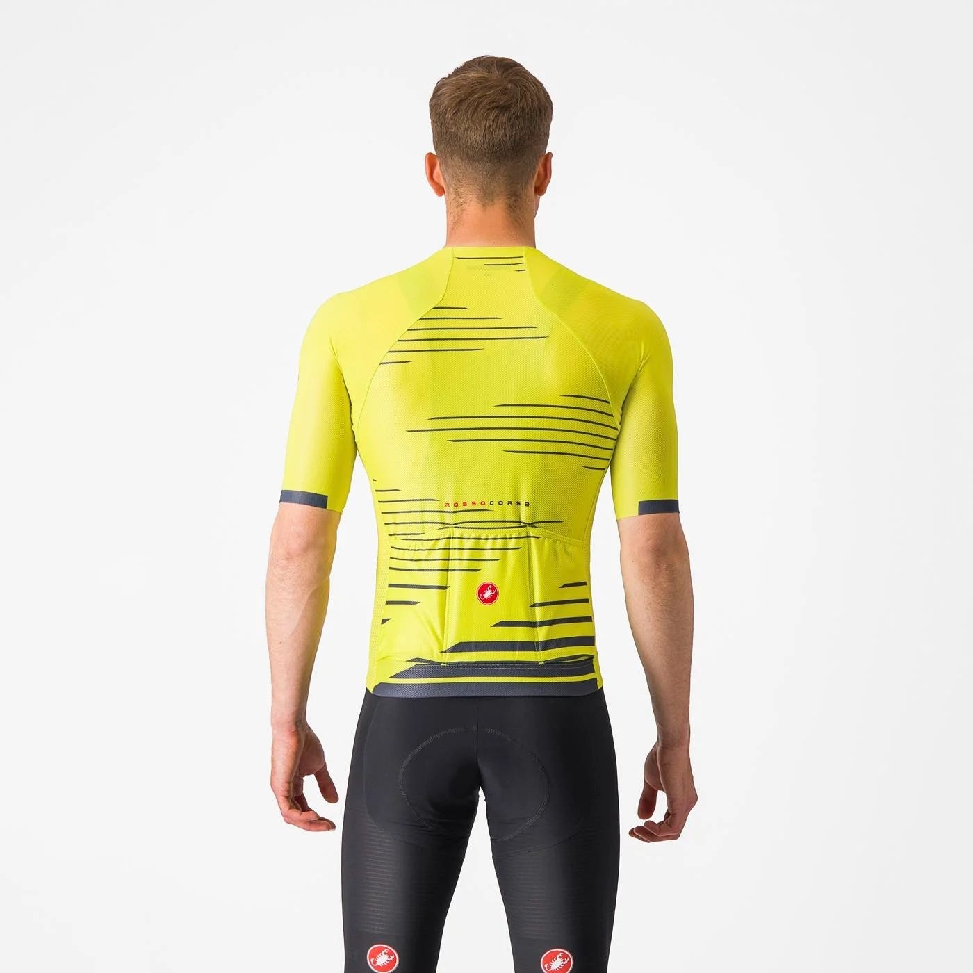 Castelli Climbers 4.0 Short Sleeve Jersey Sulphur/Twilight Blue