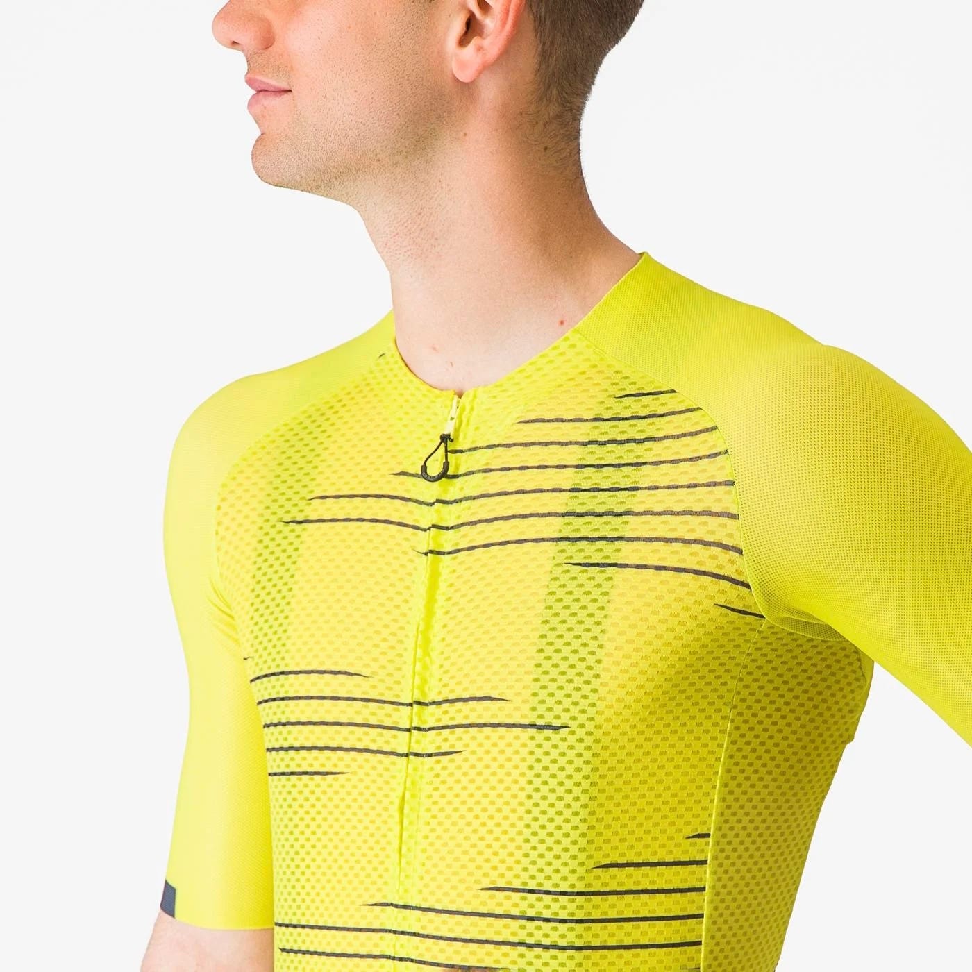 Castelli Climbers 4.0 Short Sleeve Jersey Sulphur/Twilight Blue