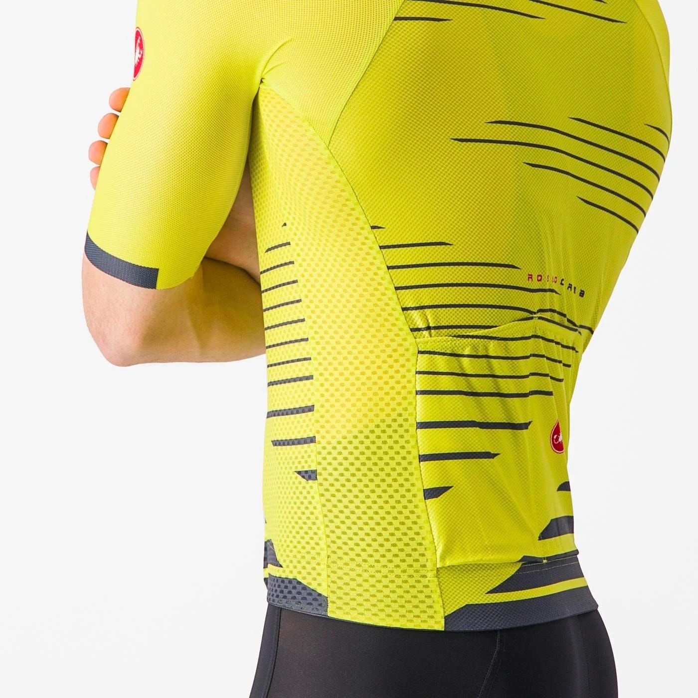 Castelli Climbers 4.0 Short Sleeve Jersey Sulphur/Twilight Blue