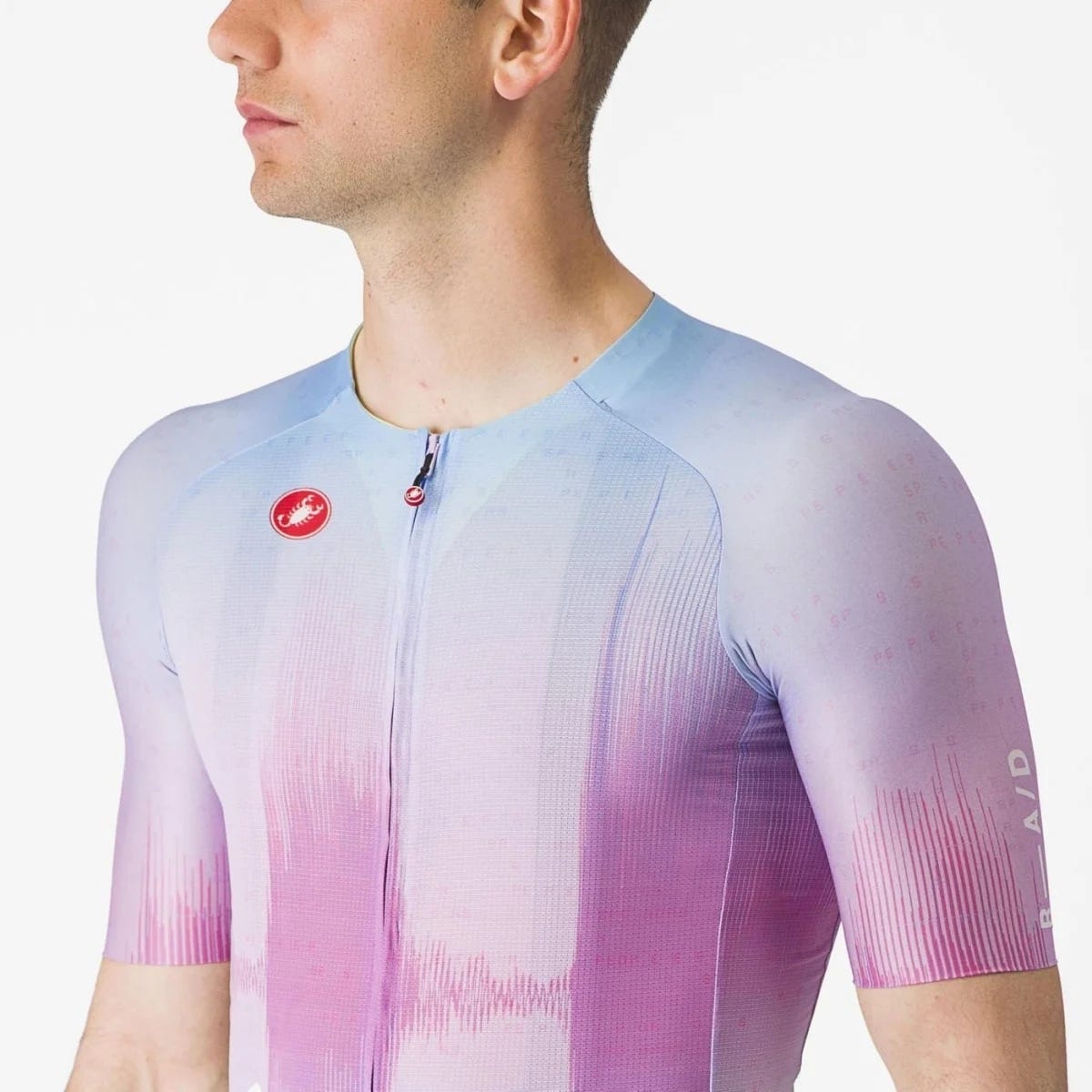 Castelli R-A/D Short Sleeve Jersey Multicolour Violet