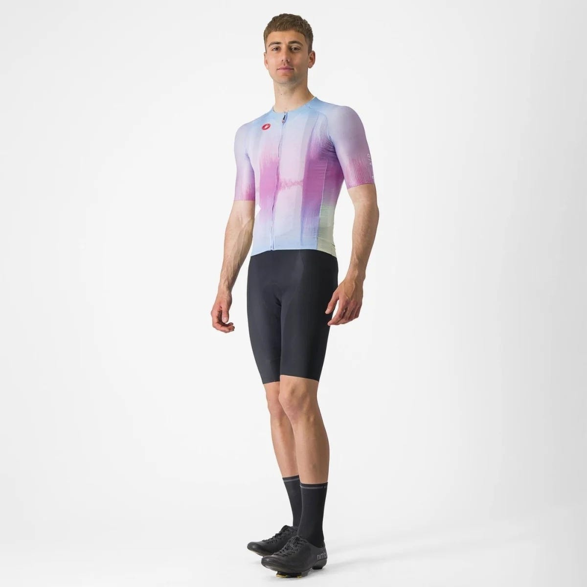Castelli R-A/D Short Sleeve Jersey Multicolour Violet