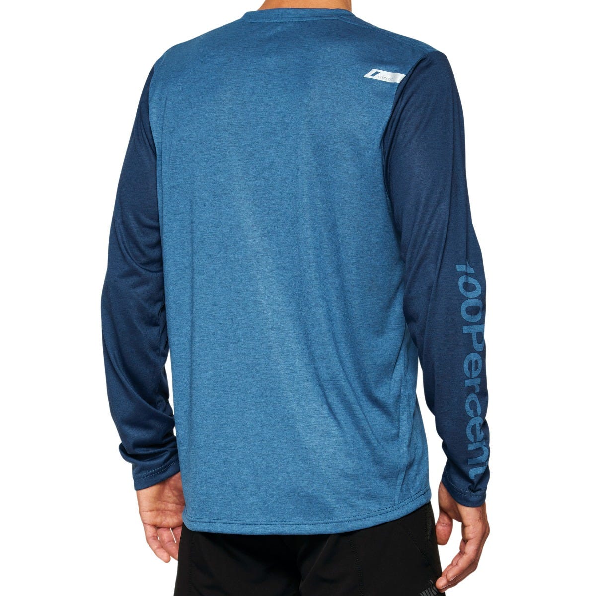 100% Airmatic Long Sleeve MTB Jersey Slate Blue