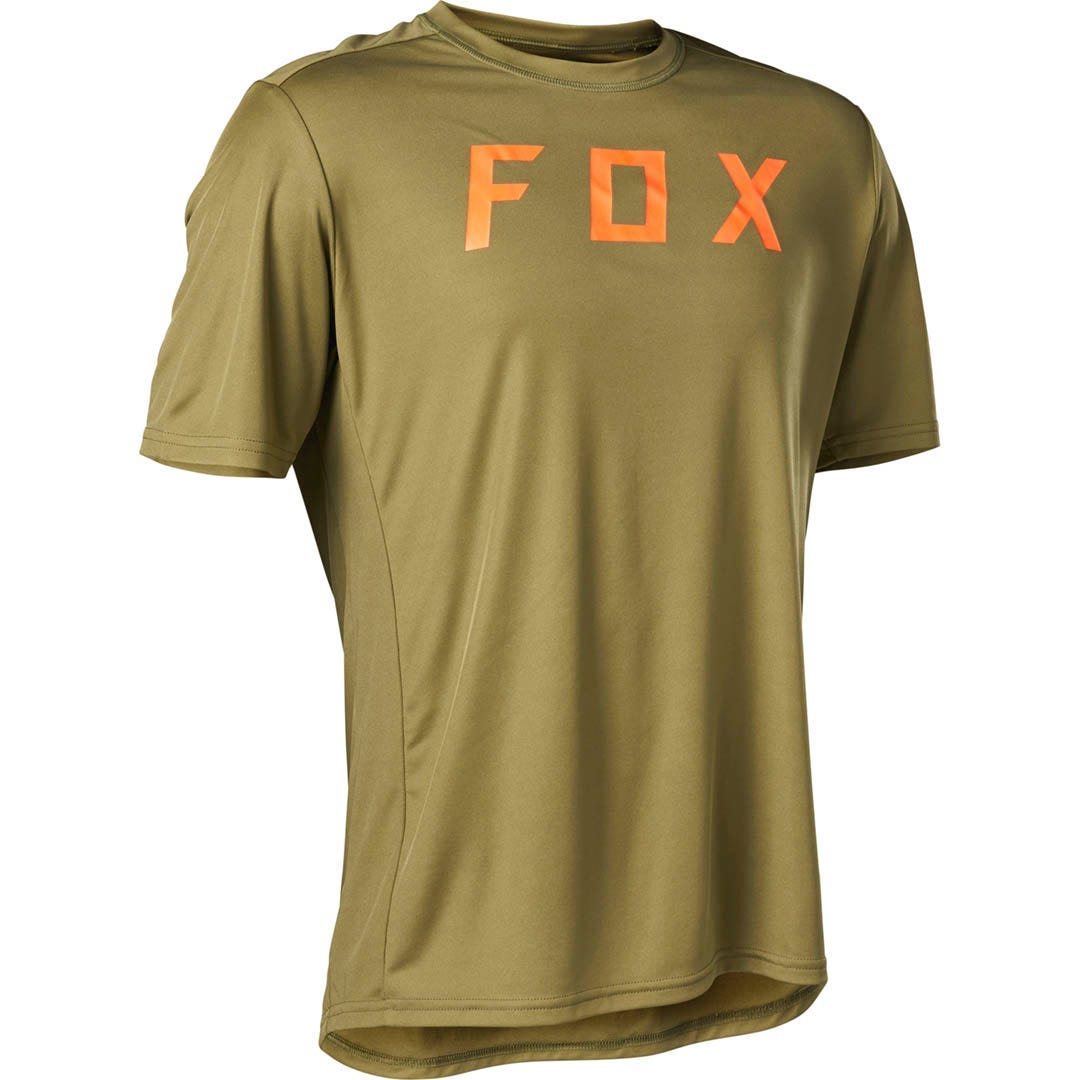 FOX Ranger Women's Short Sleeve Jersey Moth Bark 2023