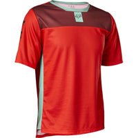 FOX Defend Youth Jersey Fluoro Red 2023