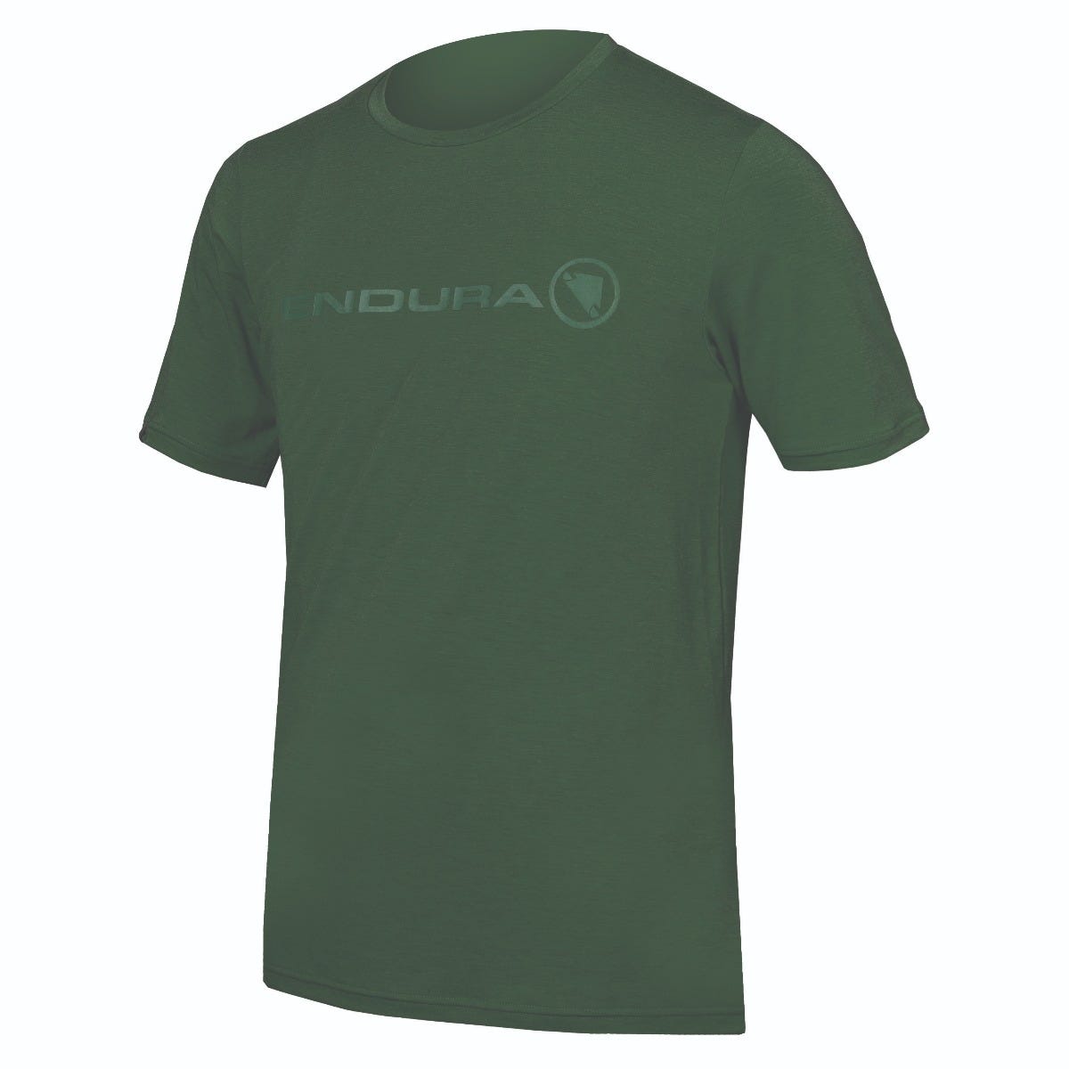 Endura SingleTrack Merino Short Sleeve Jersey Forest Green
