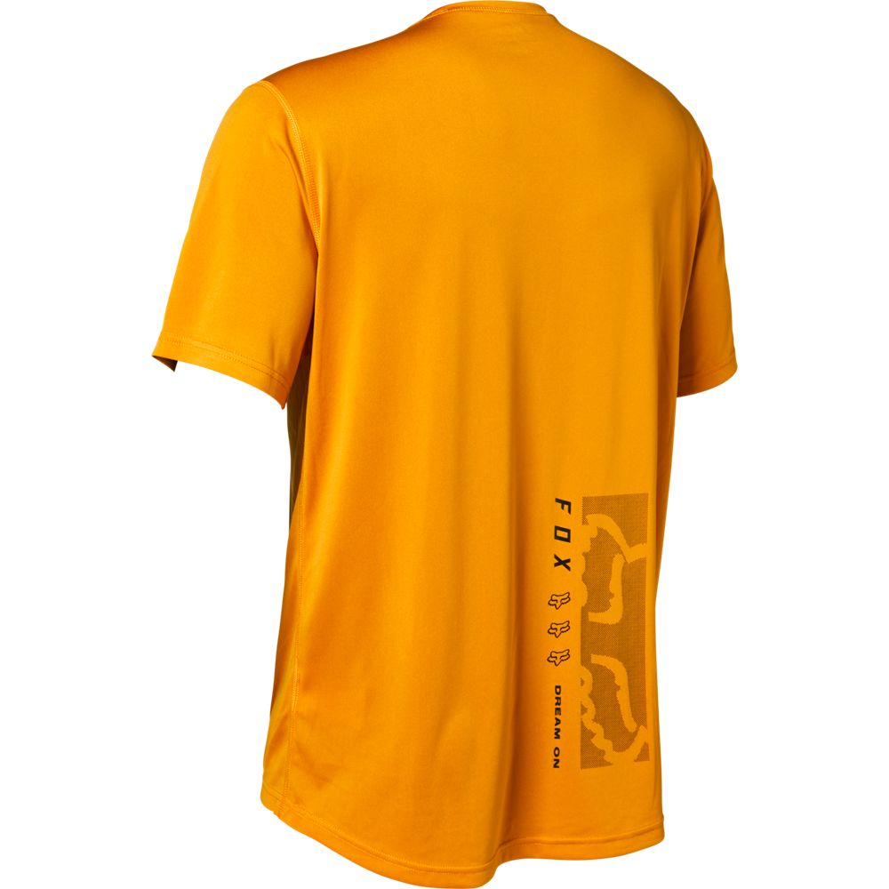 FOX Ranger Spinal Tapper Short Sleeve Jersey Gold