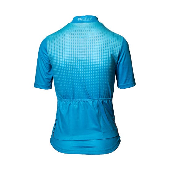 Pedal Womens Short Sleeve Jersey Teal