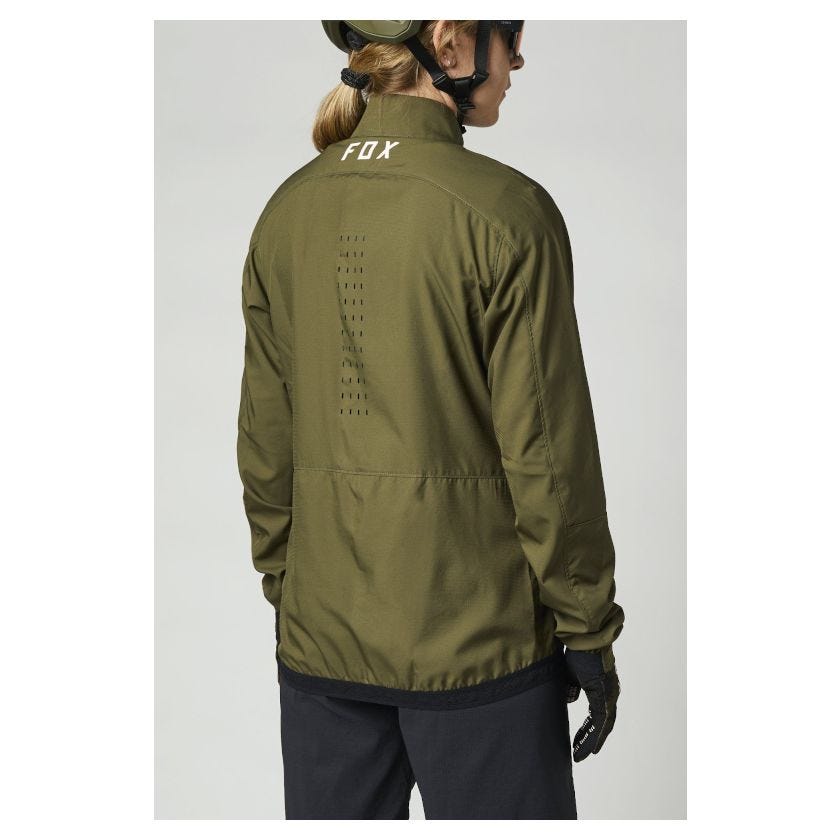 FOX Ranger Women's Wind Jacket Olive Green