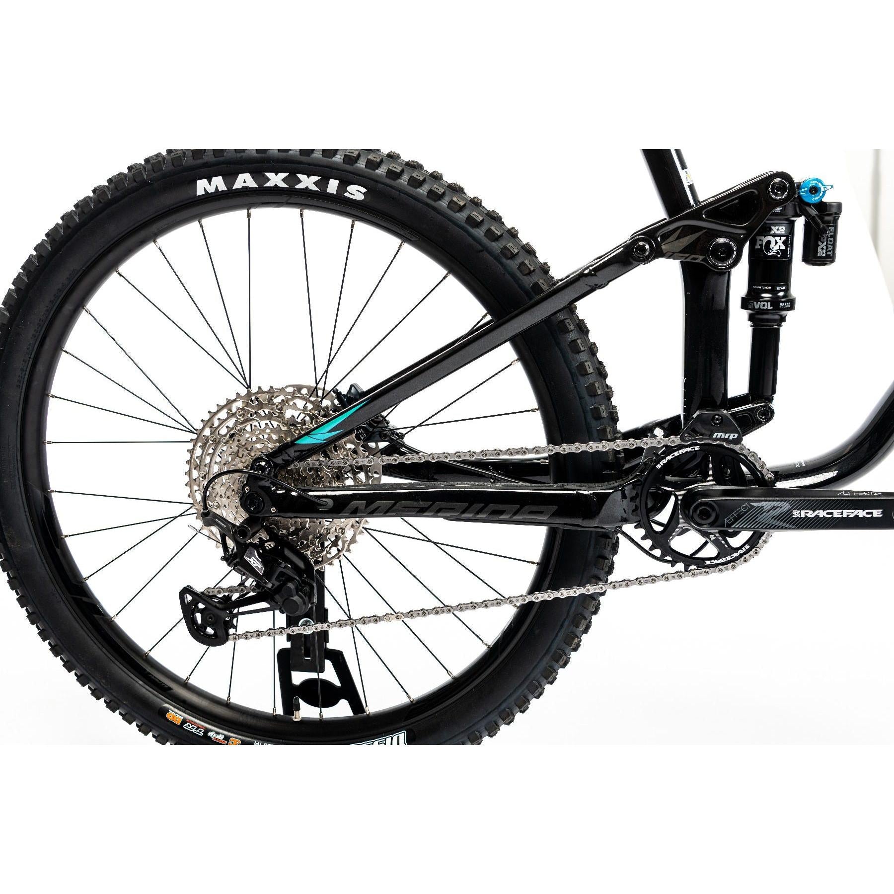 Merida One Sixty 700 Mountain Bike Metallic Teal/Black