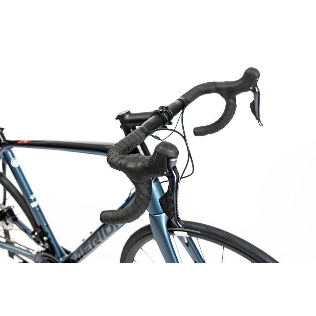 Merida Scultura 7000-E Road Bike Metallic Black/Dark Blue
