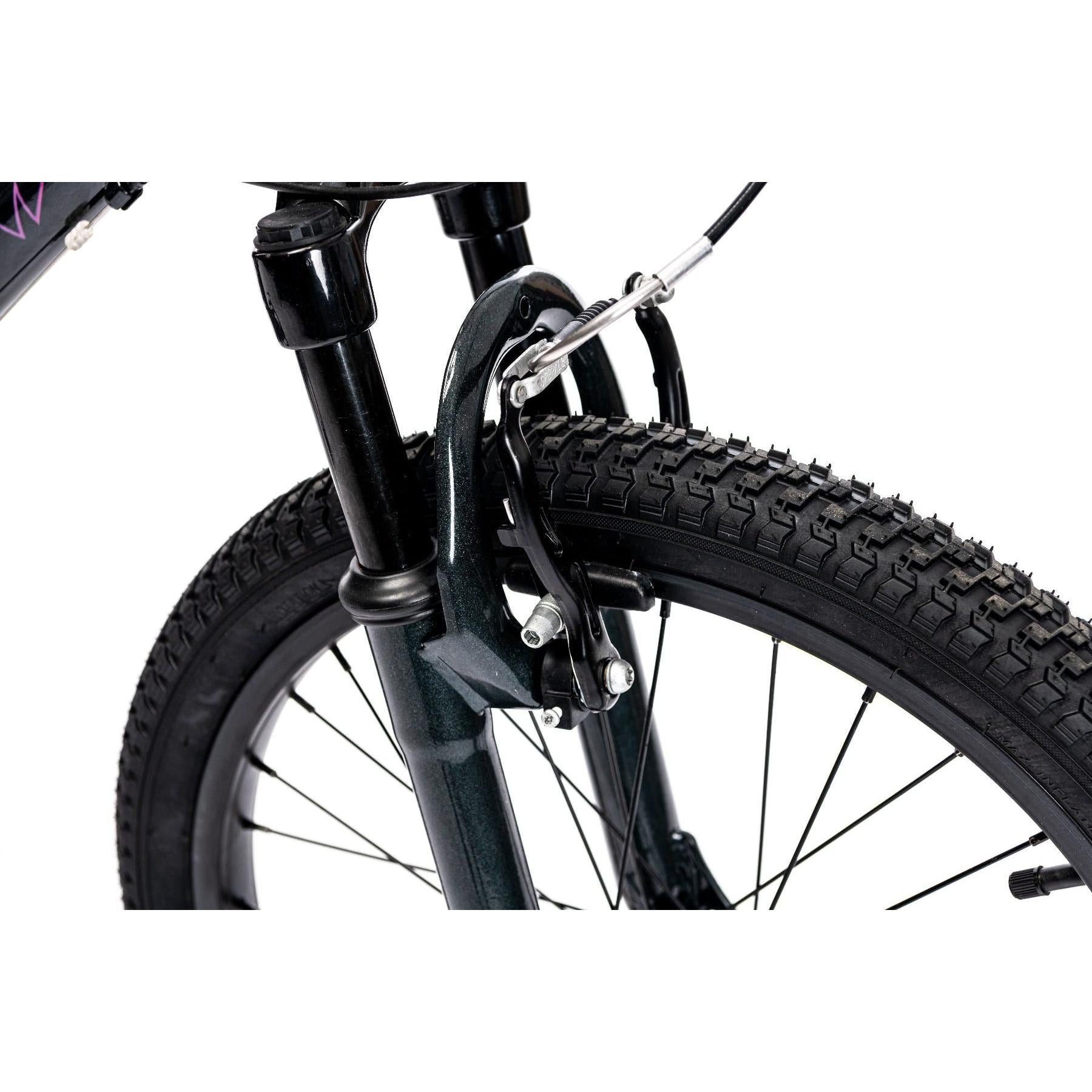 Pedal Zap 20'' Kids Bike Grey/Pink