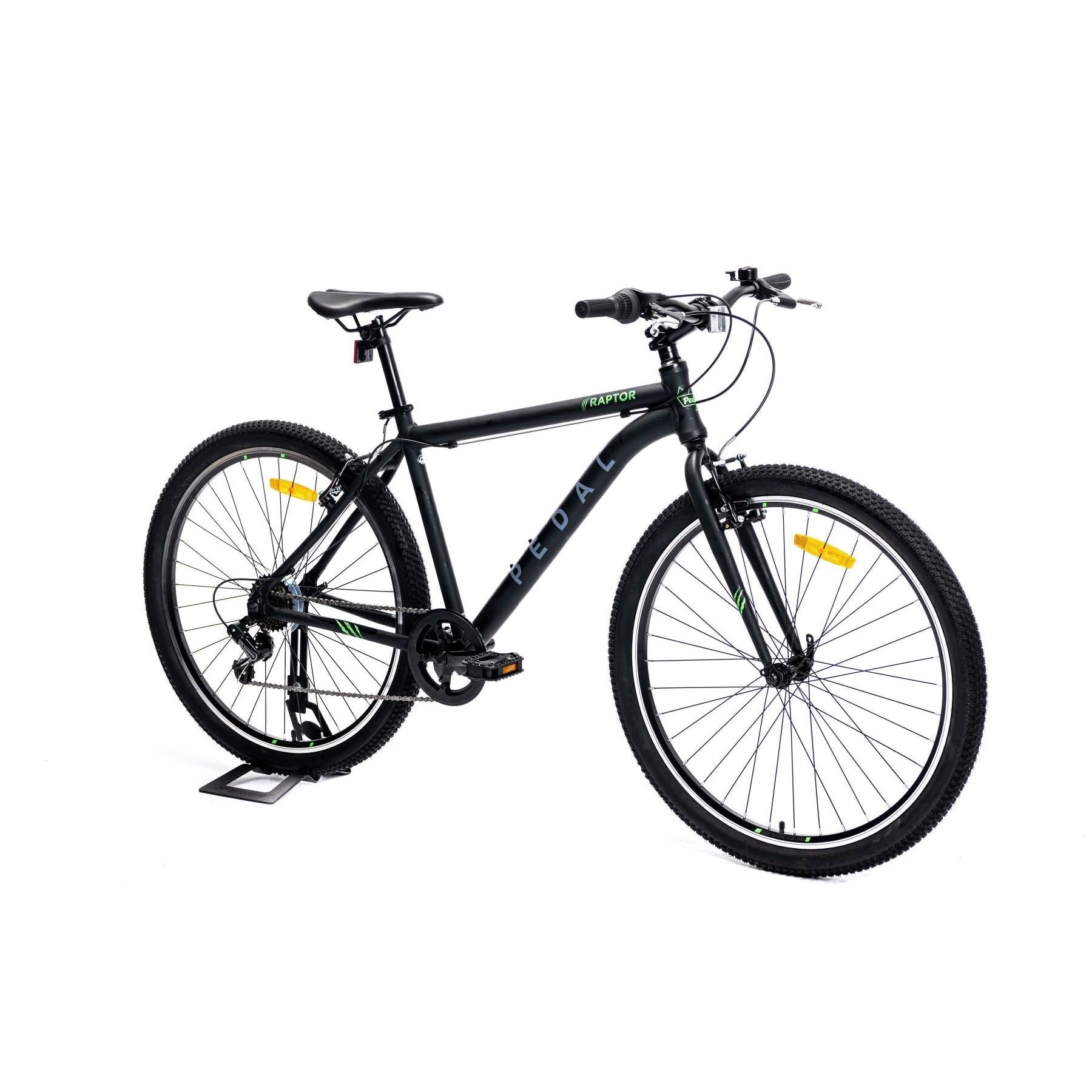 Pedal Raptor Recreational Bike Black/Green