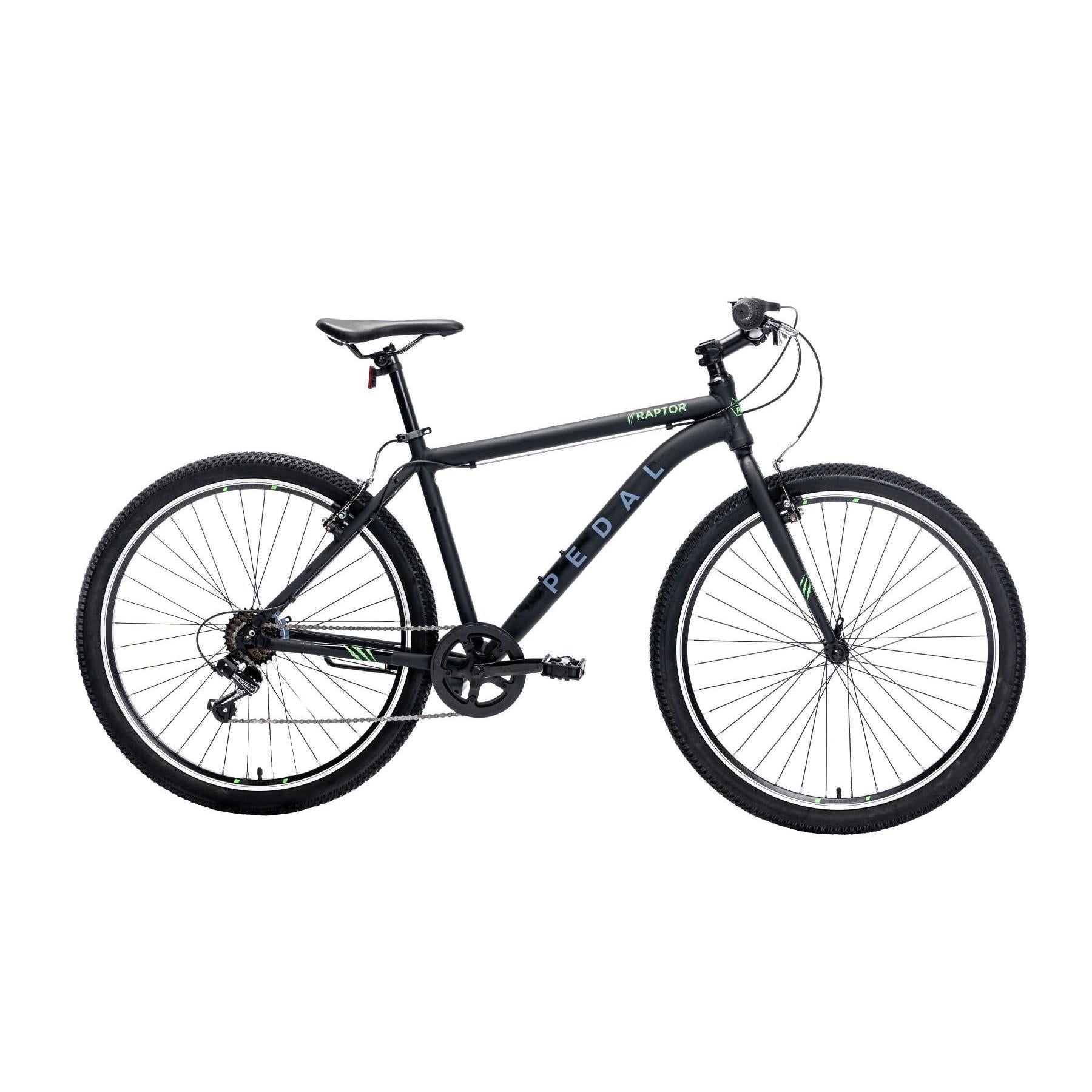 Pedal Raptor Recreational Bike Black/Green