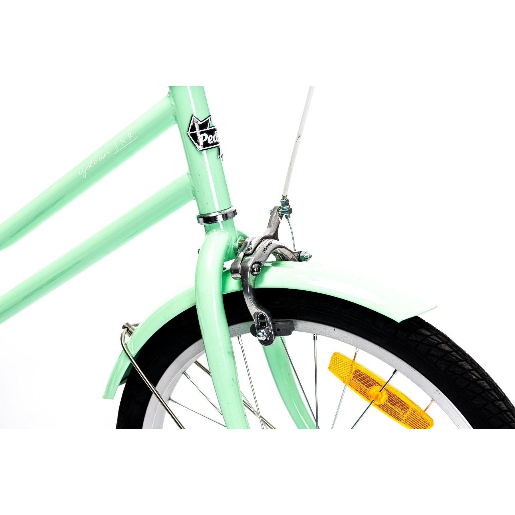Pedal Uptown Junior 20'' Kids Vintage Cruiser Bike Mint Green