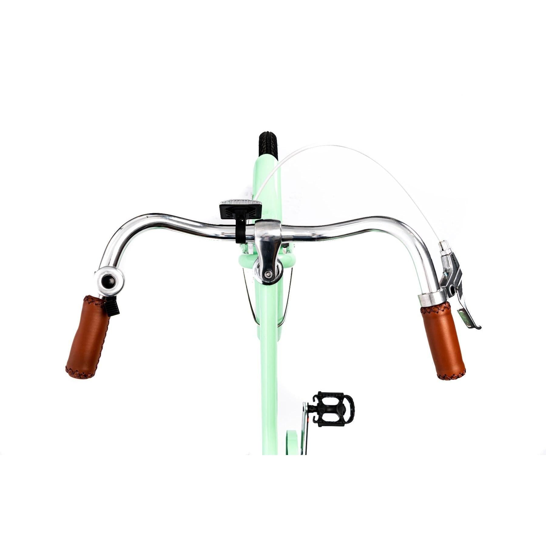 Pedal Uptown Junior 20'' Kids Vintage Cruiser Bike Mint Green