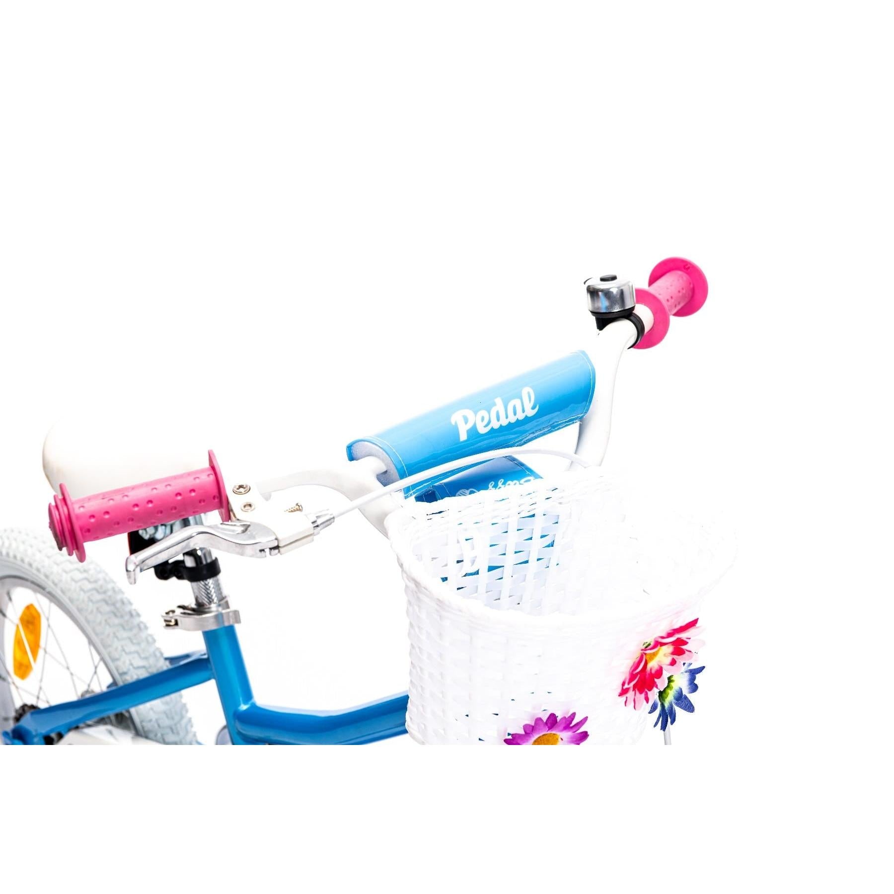 Pedal Buzz Steel Kids Bike Light Blue
