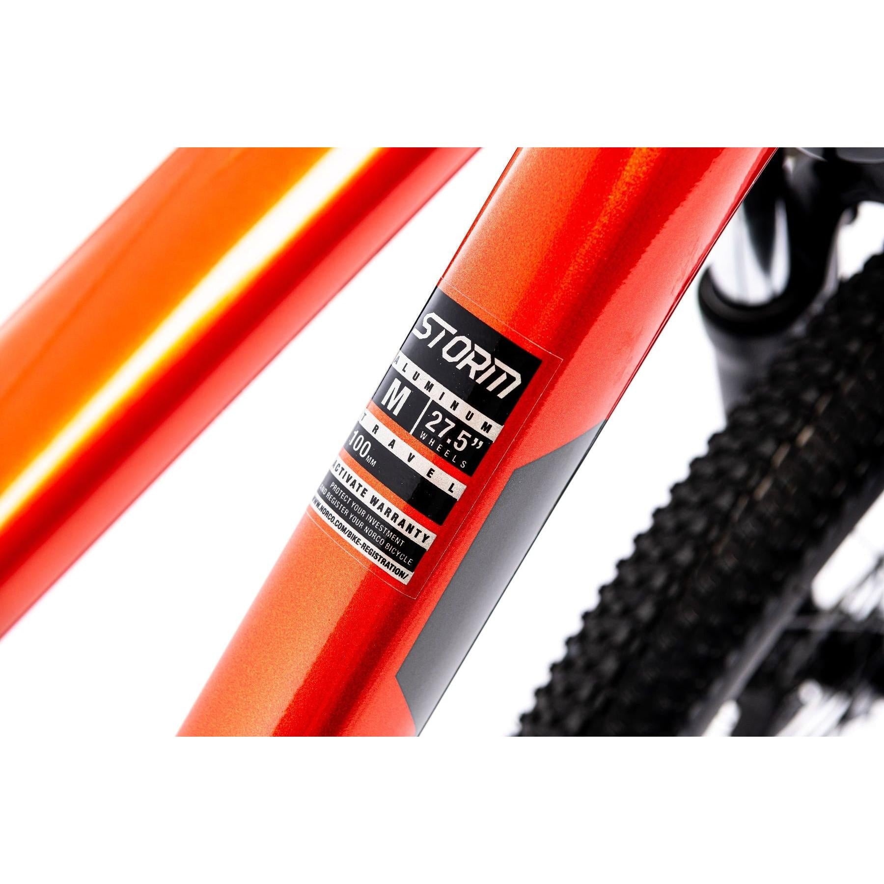 Norco Storm 5 27.5'' Mountain Bike Burnt Orange/Charcoal