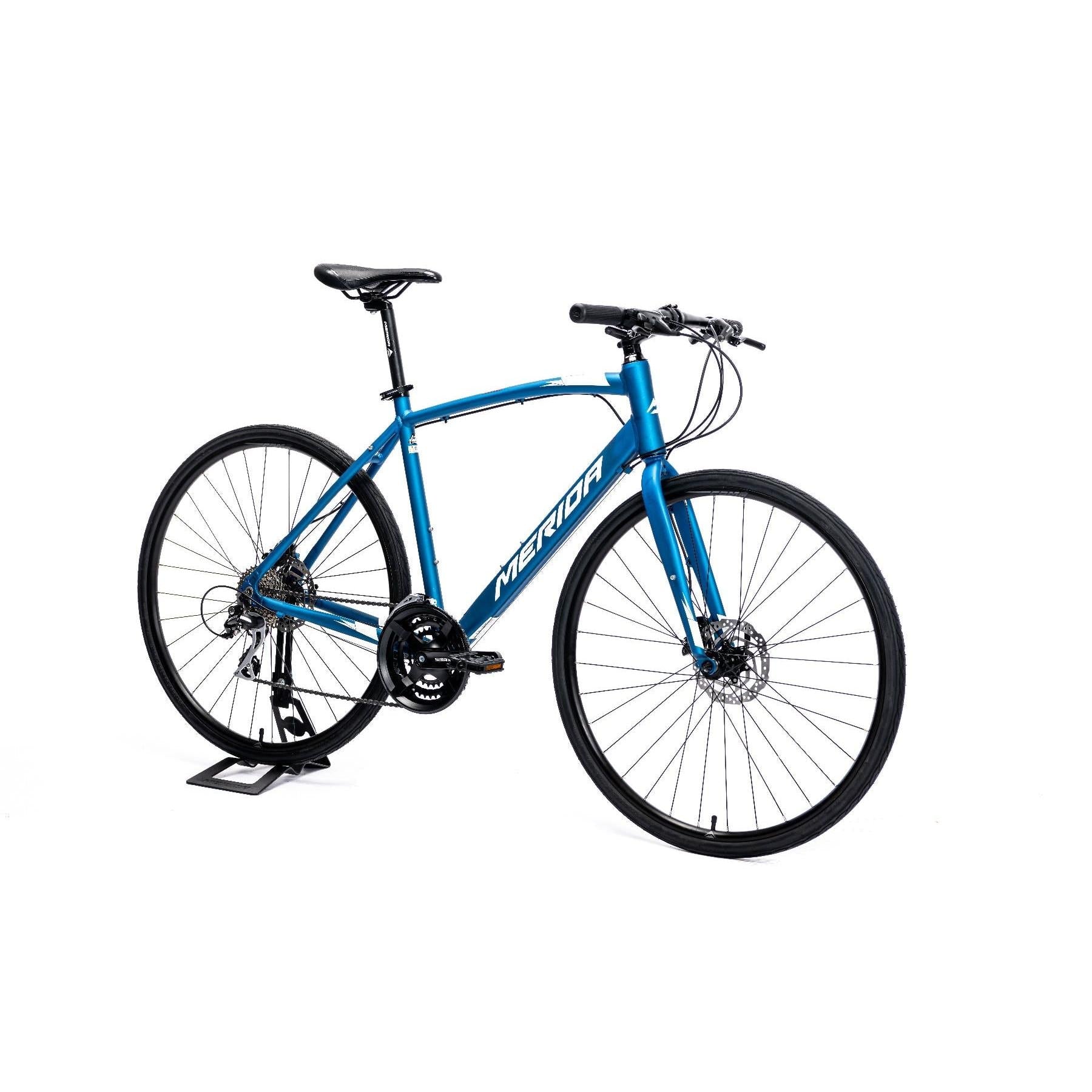 Merida Speeder 20 Flat Bar Road Bike Matt Blue/White