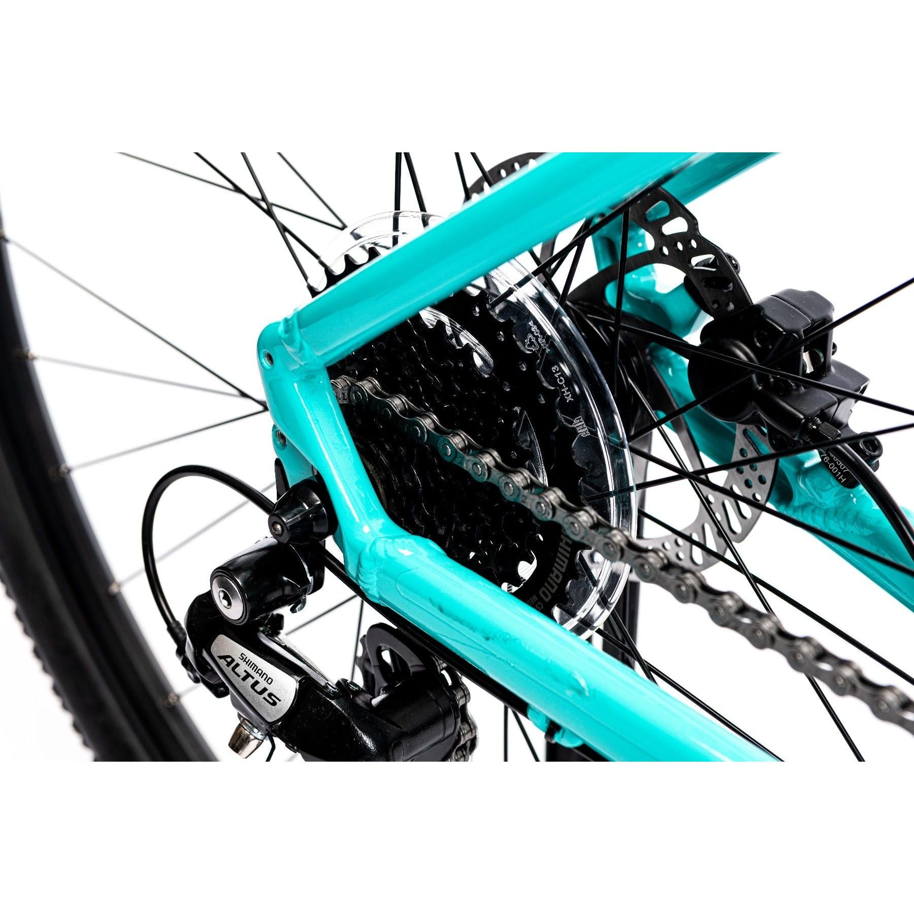 Norco XFR 2 Step Through Hybrid Bike Blue/Blue Black