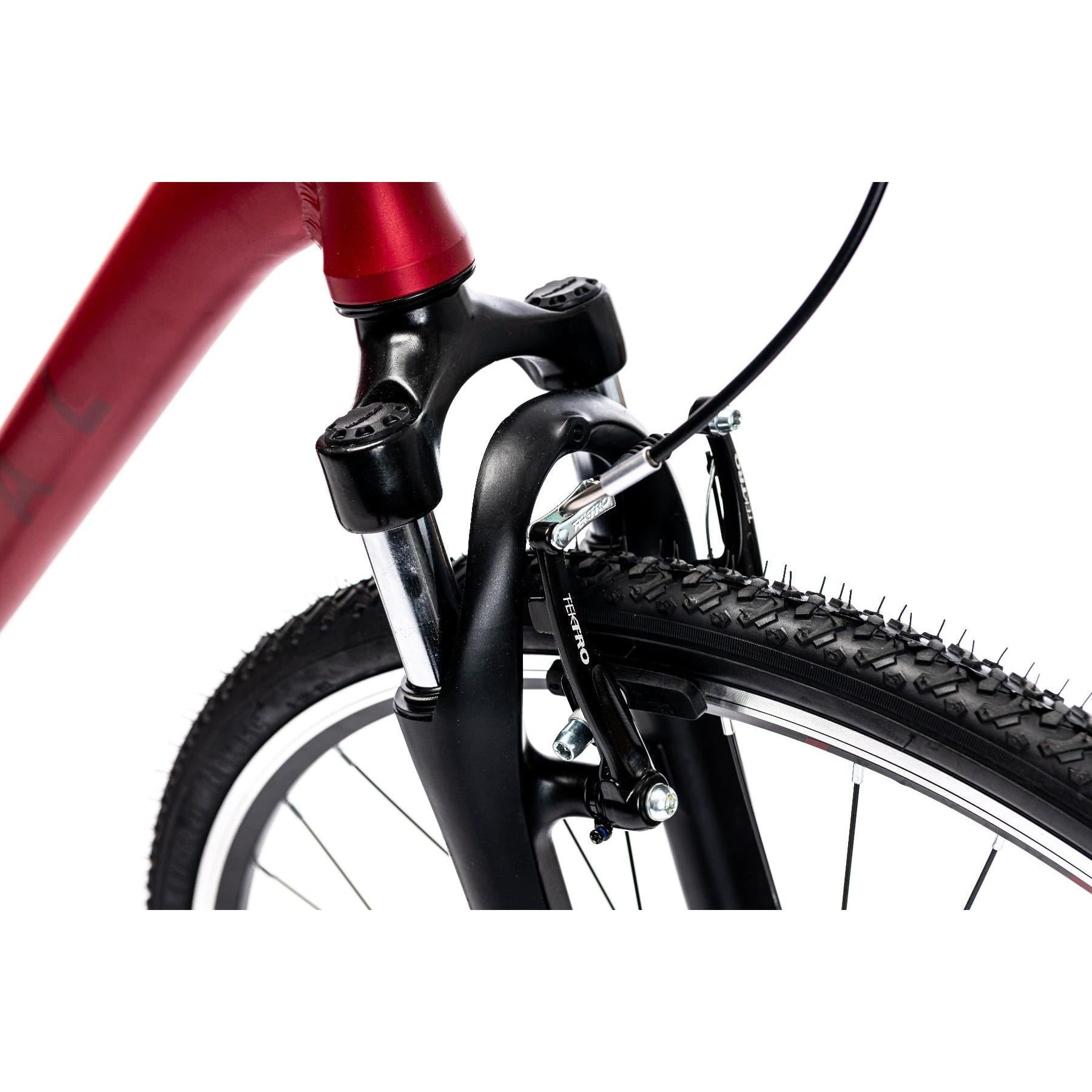 Pedal Raven 2 Hybrid Bike Dark Red