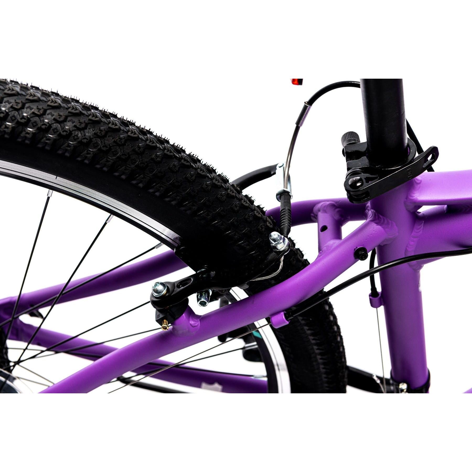 Pedal Ranger 3 Mountain Bike Lilac/Teal