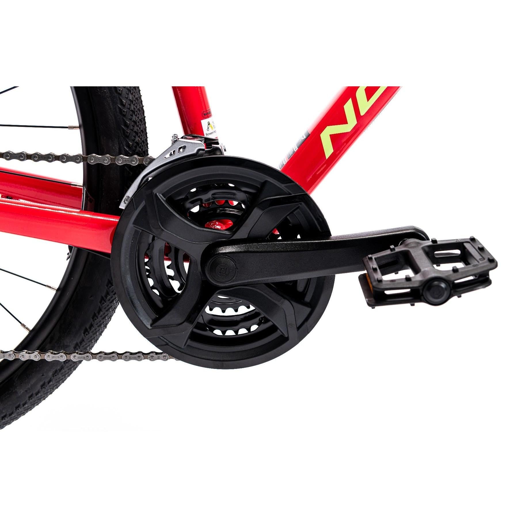 Norco XFR 3 Step Through Hybrid Bike Red/Green