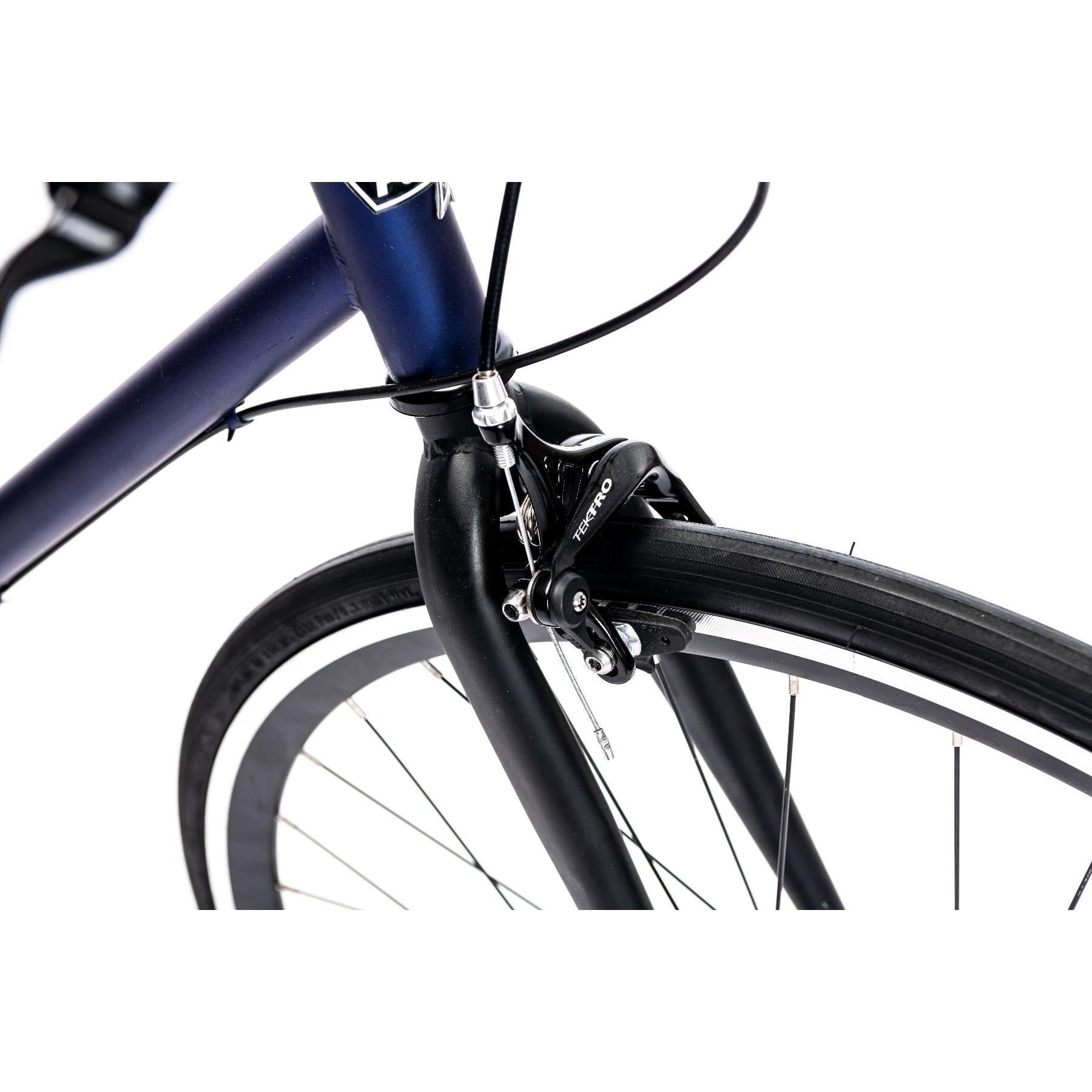 Pedal Messenger 3 Berlin Flat Bar Road Bike Midnight Blue