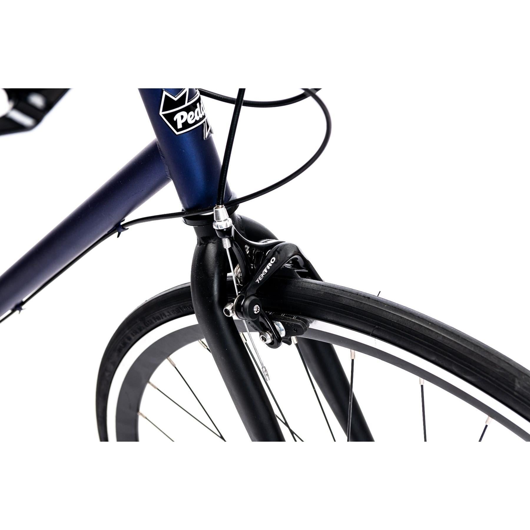 Pedal Messenger 3 Berlin Flat Bar Road Bike Midnight Blue