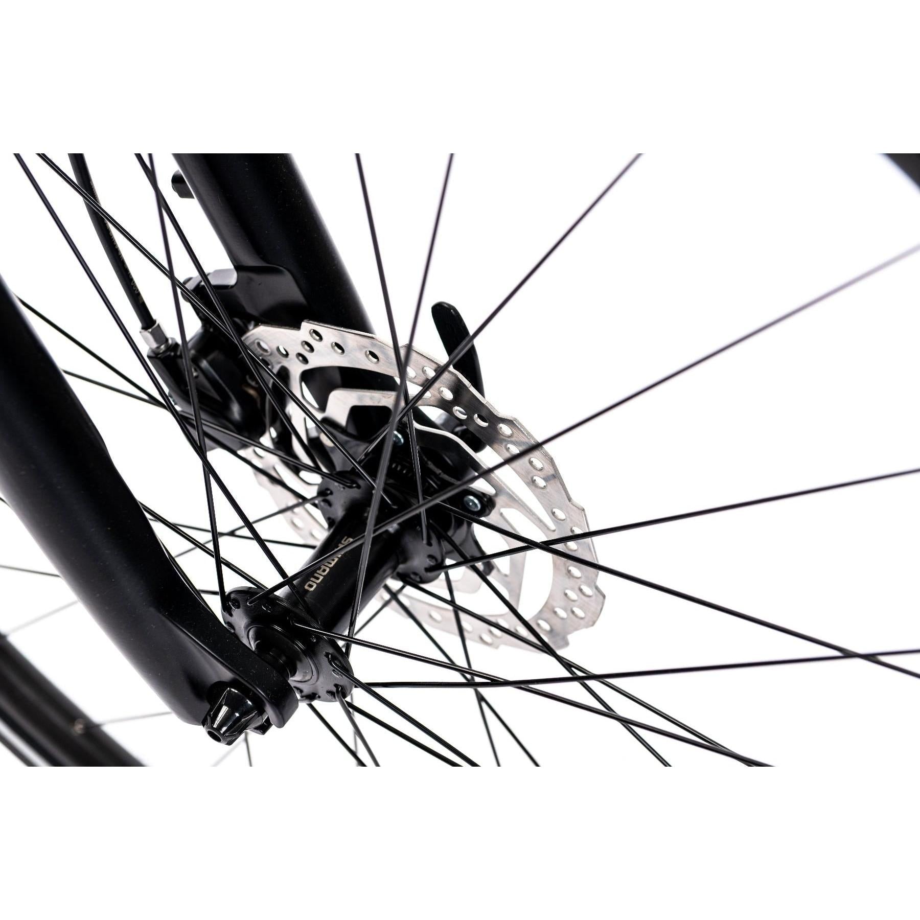 Merida Crossway 100 Hybrid Bike Glossy Black/Matt Silver