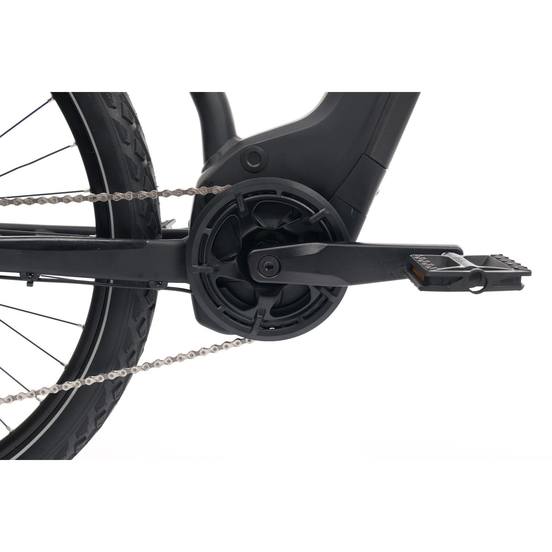 Cube Nature Hybrid ONE 400 Trapeze Electric Hybrid Bike Black/Red