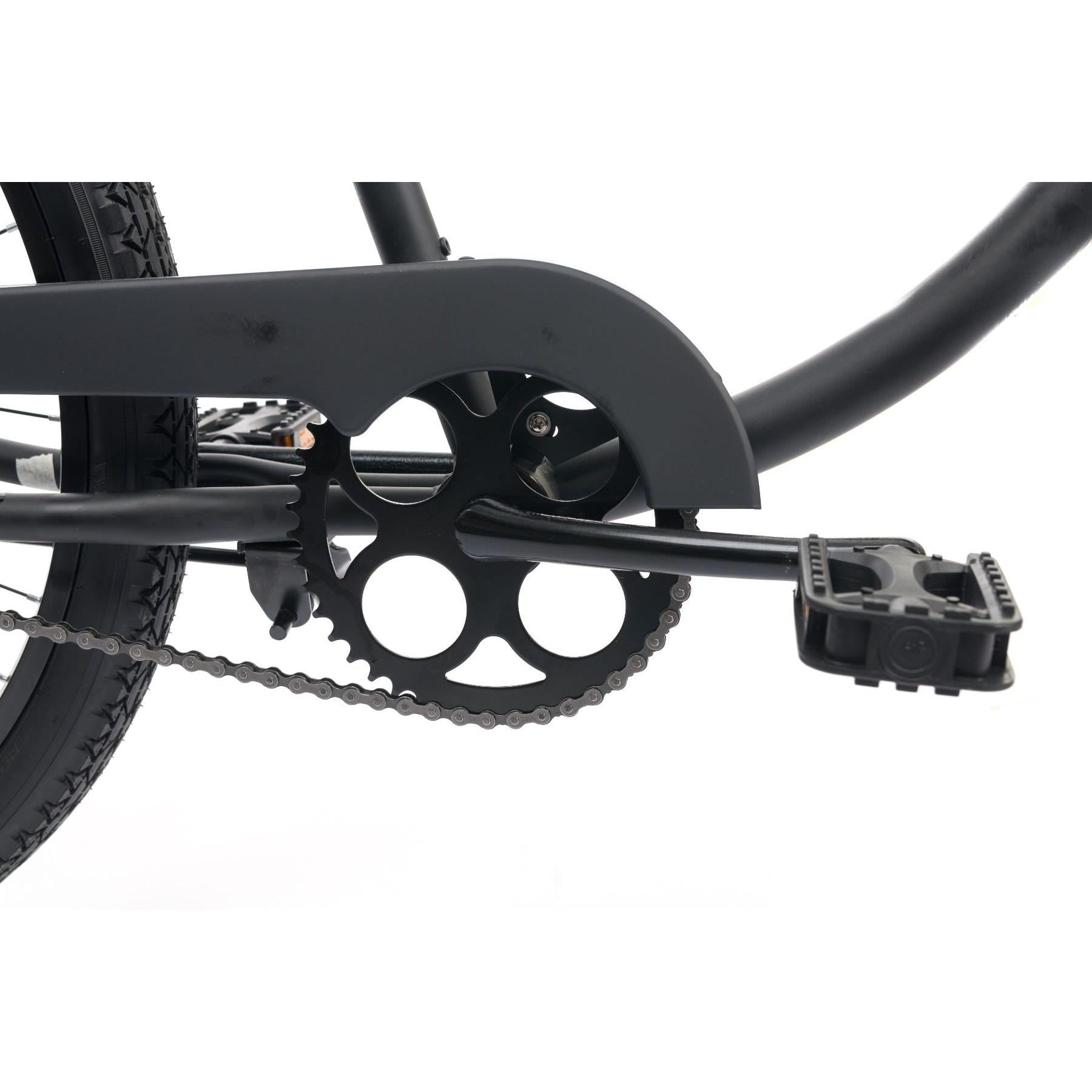 Pedal Copacabana Cruiser Bike Matt Black