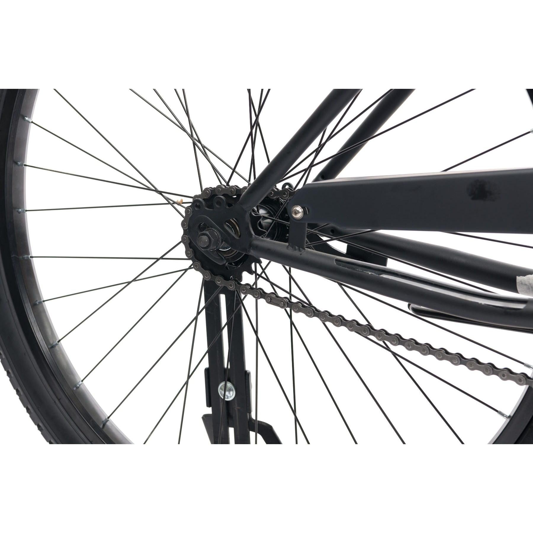 Pedal Copacabana Cruiser Bike Matt Black