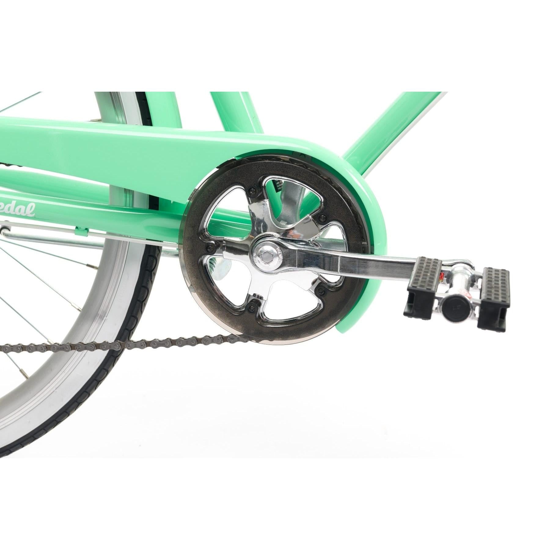 Pedal Uptown Vintage Cruiser Bike Classic Green