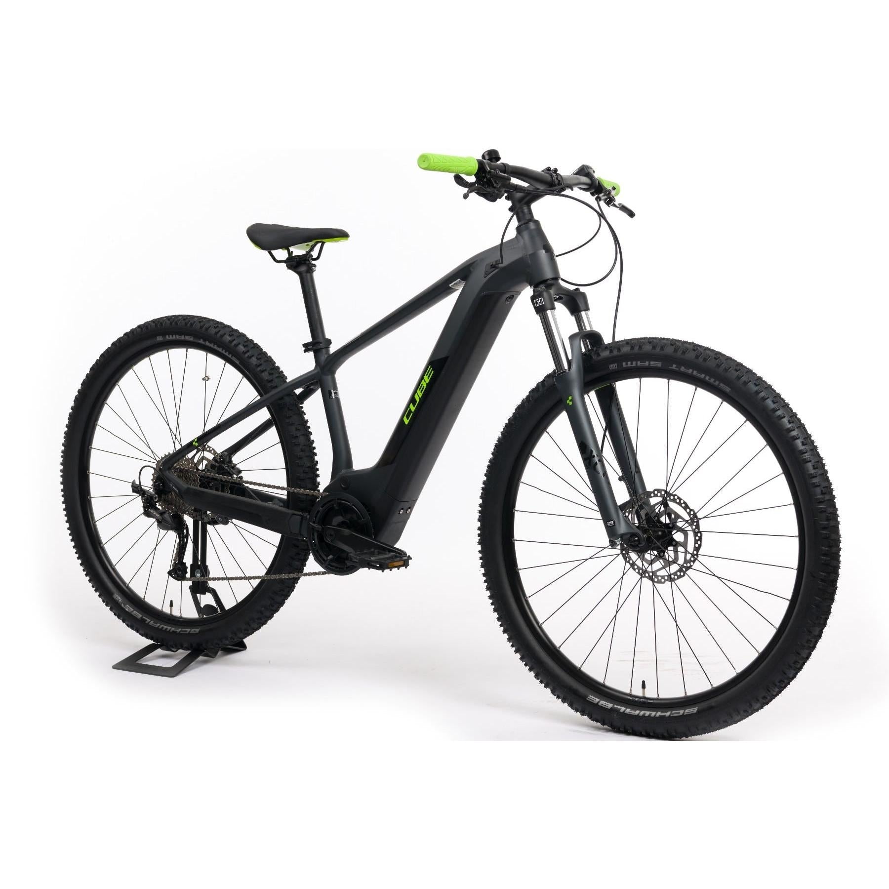 Cube Reaction Hybrid Performance 400 Electric Mountain Bike Iridium/Green (2021)