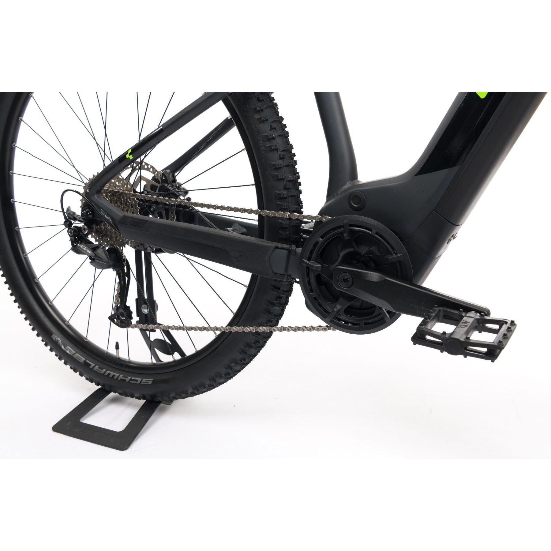 Cube Reaction Hybrid Performance 400 Electric Mountain Bike Iridium/Green (2021)